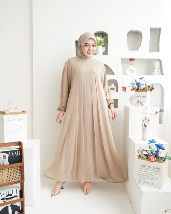 Gamis Muslimah Ceruty Zahrae