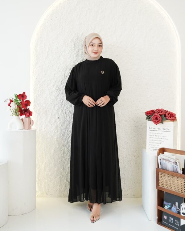 Gamis Muslimah Ceruty Zahrae - Gambar 13