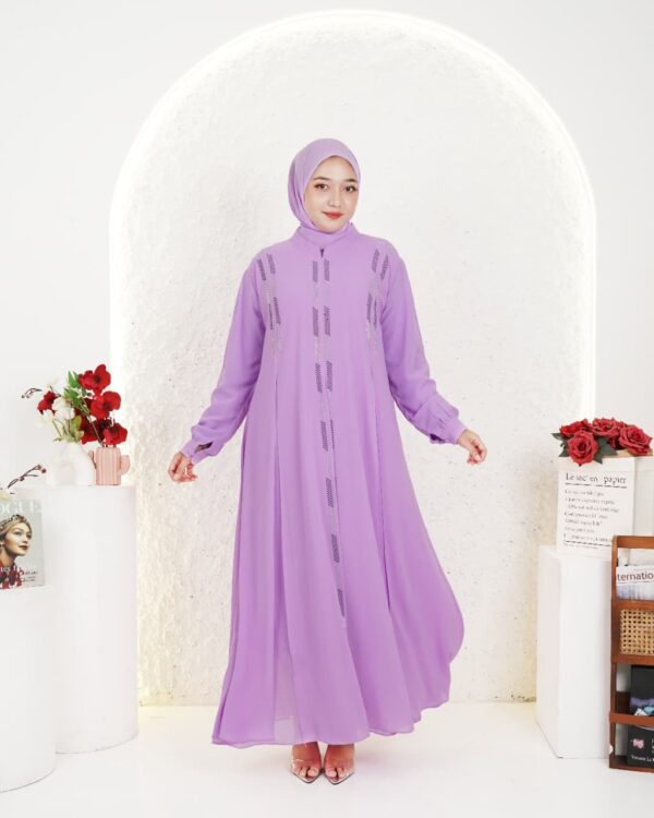Gamis Muslimah Ceruty Salamah