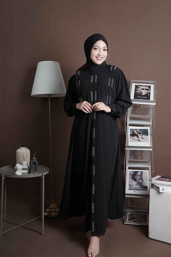 Gamis Muslimah Ceruty Salamah - Gambar 10