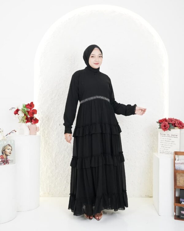 Gamis Muslimah Ceruty Halifah - Gambar 2