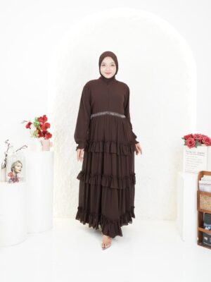 Gamis Muslimah Ceruty Halifah