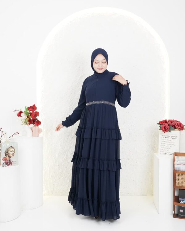 Gamis Muslimah Ceruty Halifah - Gambar 10
