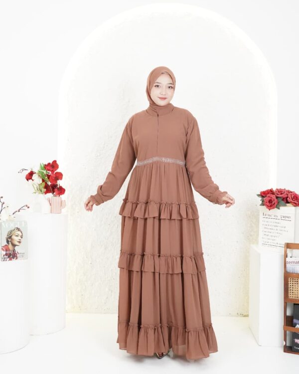 Gamis Muslimah Ceruty Halifah - Gambar 11