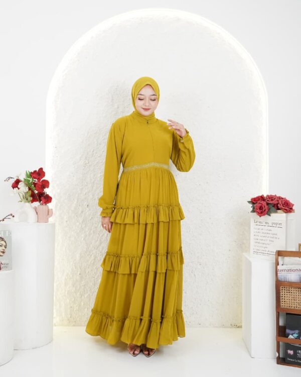 Gamis Muslimah Ceruty Halifah - Gambar 13