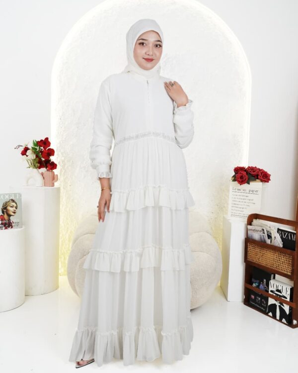 Gamis Muslimah Ceruty Halifah - Gambar 12